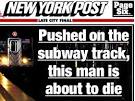 Man defends NYC subway death photo