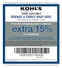 KOHLS COUPONS - Savings.com | 20% off Site Wide + Free Shipping