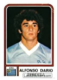 Alfonso Dario Pereyra (Uruguay). Sticker 393. Panini FIFA World Cup Argentina 1978 - 393