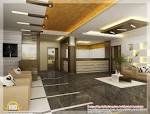 Beautiful 3D interior office designs - Kerala home design and ...