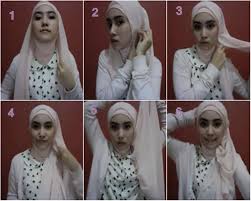 Hijab tutorial modis dan simple - Jilbab Baju Muslim