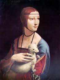 opera di Leonardo da Vinci, Ritratto di donna con ermellino - 37%20Leonardo-%20ritratto%20di%20donna%20con%20ermellino