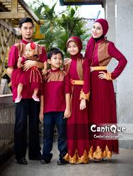 15 Desain Baju Muslim Keluarga Untuk Lebaran, Update