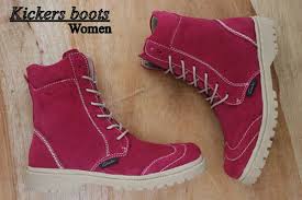 Harga Jual Murah Rd-631 Kickers Women Pink Sepatu Boot Wanita ...