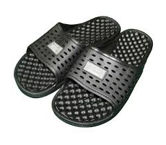 Anti-Slip Men's Shower Sandal (The Original Drainage Hole Sandal ...