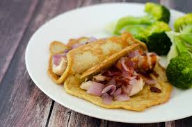 Image result for food Wraps: W9 BBQ Chicken Sautéed Onions