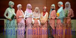Hijab Online Store, Trend Baju Muslim 2013, Model Busana Hijabers ...
