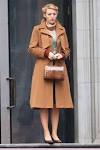 Blake Lively in Gucci on the Set of ���Age of Adaline��� | Tom.