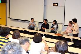 (Left to right) Guest speakers Mr Tan Boon Huat, Dr Cecilia Soong, Ms Lim Hui Khim and Mr David Blakely in a question and answer session, ... - H2012_4Aug_p1