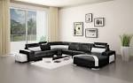 Modern Black Leather Sofa Living Room Ideas: Hot Weather, Black ...