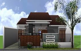 Contoh Desain Rumah Mewah Minimalis Modern 1 Lantai Dengan 3 Kamar ...
