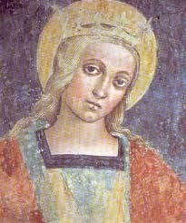 Giorno 15 Luglio 2004 santa Cristina è entrata trionfalmente nel paese di Santa Cristina d&#39;Apromonte. - cristina