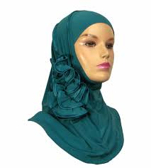Ruffle two piece Amira hijab - Jade - Hijab Now
