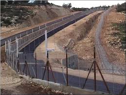 on Egypt border fence on Egypt border fence