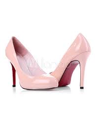 Classic Honey Girl Light Pink Platform Sheepskin Bow High Heel ...