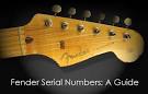 Fender Instruments Serial Number Dating Guide