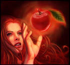 .:forbidden fruit:. by `DanielaUhlig on deviantART - __forbidden_fruit___by_lolita_art