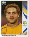 Johan Elmander - sweden-johan-elmander-164-panini-fifa-world-cup-germany-2006-football-sticker-44582-p