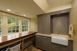Likable Laundry Room Features Reclaimed Pine Timbers Custom ...