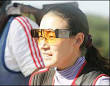 33-year-old Zhu Mei won the gold medal at the Trap Women's Final of the ISSF ... - 302543