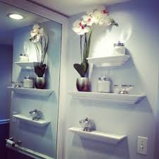 Riveting Interior Bathroom Wall Decor Design With Beige Granite ...