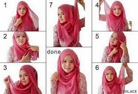 Cara Menggunakan Hijab Segiempat Terbaru