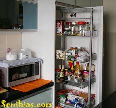Kabinet dapur moden hitam putih di Jentayu, Bandar Enstek ...