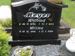 Grab von Wilma Meyer (26.10.1948-27.05.2008), Friedhof Warsingsfehn- - wo353