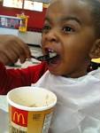 View full size"He's loving it," Anthony Underwood said of McDonald's ... - loving-it-2ac5adc6efa21e08