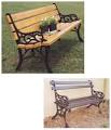 Aluminum Benches, Wood Benches - Cast Aluminum Benches - Lawler ...
