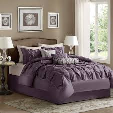 purple bedroom bedding ideas | Victoria Homes Design