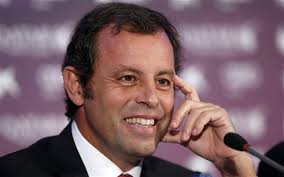 Exit door: Sandro Rosell&#39;s tenure as Barcelona president appears to be coming to an end Photo: REUTERS - sandro-rosell_2800146b