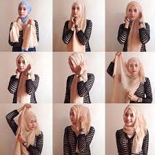 Tutorial Hijab Untuk Wajah Bulat dan Tembem Beserta Gambar ...