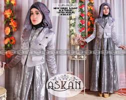 Askan Vol.2 Silver | Baju Muslim GAMIS Modern