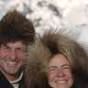 Günter Wamser und Sonja Endlweber sind gut gegen die Kälte in Kanada ...
