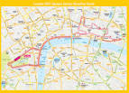 London 2012 Marathon Route Map - A-Z Maps blog