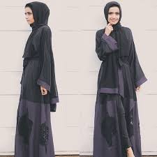 This is one of my favourite open abayas from @hanaacollection.co ...