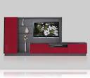 Palazzo Wall Unit for Thin Panel Mounted TV