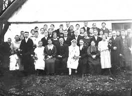 094-0089 Schirrau am 30. Januar 1925. Hochzeit von Gustav Adomeit ...