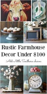 Rustic Farmhouse Decor on Pinterest | Farmhouse Decor, Rustic ...