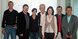 Dr. Norbert Fessler (PH Karlsruhe), Sabrina Erdrich (Universität Heidelberg), Dr. h.c. Manfred Lautenschläger, Susanne Krug (KIT), Prof.
