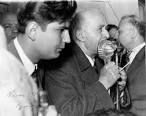 1954: Özgüden with Ismet Inönü, the 2nd President of Republic of Turkey and ... - dogan-inonu