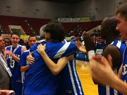 ... Tournament MVP Joey Galvis gets a hug from Jesuit\u0026#39;s Father Hermes as he received his gold. By Katherine Smith, Bright House Sports Network - Jesuit2