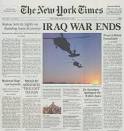 Declares Iraq War Over!