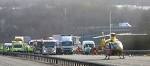 Serious lorry crash closes motorway (From Daily Echo)