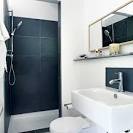 Small black and white shower room | Small bathroom ideas ...