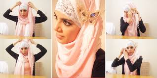 Kumpulan Artikel - Tutorial Hijab Pesta: Tutorial Hijab 2 Lapis ...