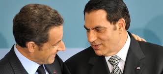 Präsident Nicolas Sarkozy und Präsident Zine El Abidine <b>Ben Ali</b>, 2008. - sarkozy-benali