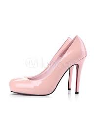Classic Honey Girl Light Pink Platform Sheepskin Bow High Heel ...