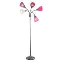 Room Essentials® 5-Head Floor Lamp - Pink : Target